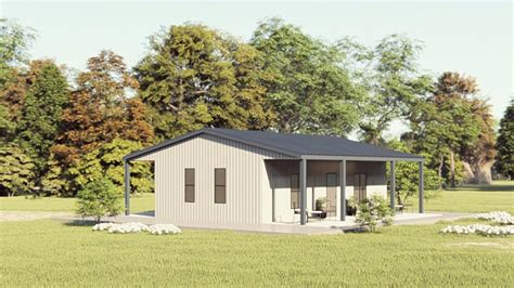 pictures of small metal houses|30x30 metal building floor plans.